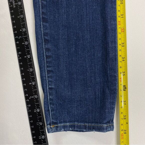 Sinclair Skinny Jeans Women's 28 Distressed Denim Mid Rise Stretch - Picture 6 of 11